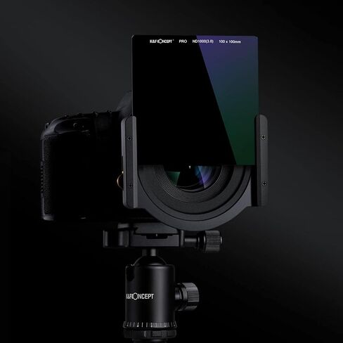 K&F Concept Square ND1000 Filter, ND Filter(Neutral Density), No IR/Waterproof/Scratch Resistant, for Camera Lens in Saudi Arabia