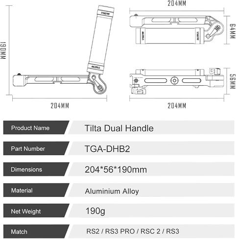 Dual Handle Bracket for DJI Ronin in Saudi Arabia