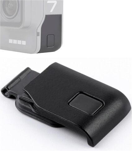 غطاء الباب الجانبي البديل لـ GoPro Hero 7 أسود ، مقاوم للأتربة ومقاومة للماء USB-C HDMI Cover Cover Assories ، مناسبة لـ GoPro Hero 7 Black in Saudi Arabia