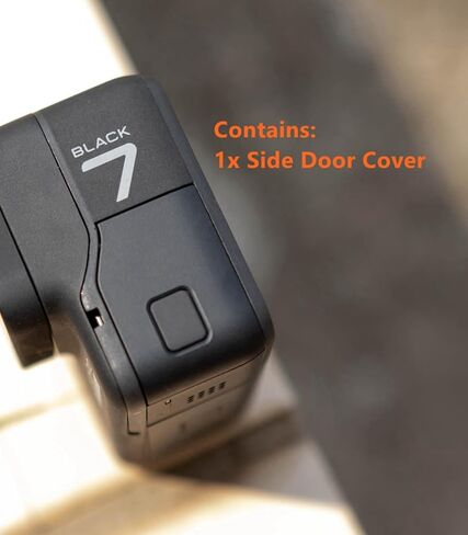 غطاء الباب الجانبي البديل لـ GoPro Hero 7 أسود ، مقاوم للأتربة ومقاومة للماء USB-C HDMI Cover Cover Assories ، مناسبة لـ GoPro Hero 7 Black in Saudi Arabia