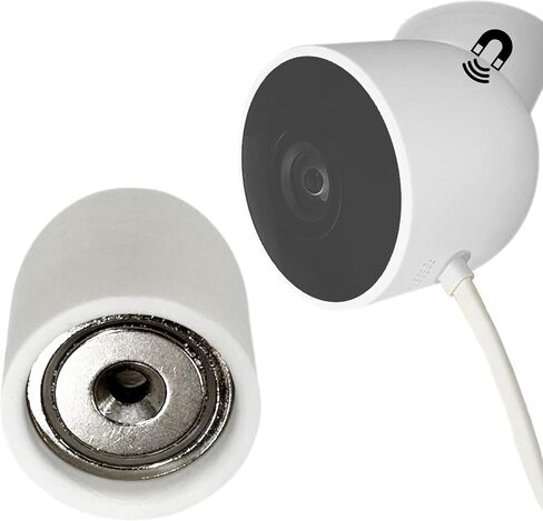 Neodymium Magnetic Angled Ceiling/Wall Mount Base Plate for Google Nest Cam Outdoor Wired (Gen 1) in Saudi Arabia