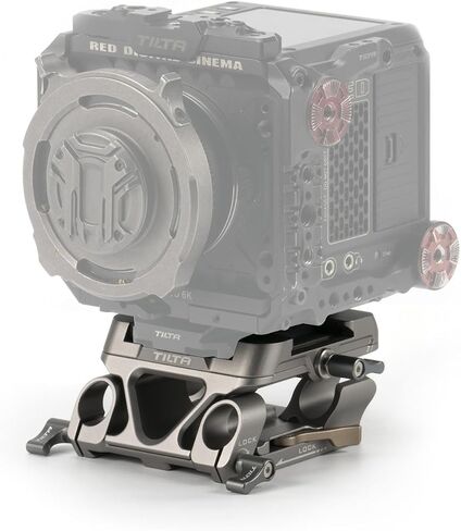 Tilta 15mm LWS ARCA Manfrotto Dual Baseplate متوافق مع التوائم القياسية | صنع الأفلام | التصميم المفاجئ (Titanium Gray) in Saudi Arabia