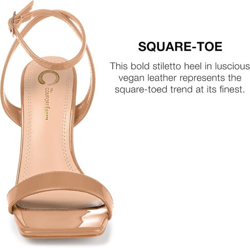 Journee Women's Comfort Foam Dorian Sandals Mocha, 9 in Saudi Arabia
