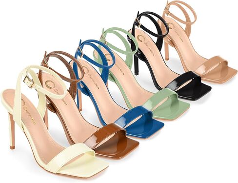 Journee Women's Comfort Foam Dorian Sandals Mocha, 9 in Saudi Arabia
