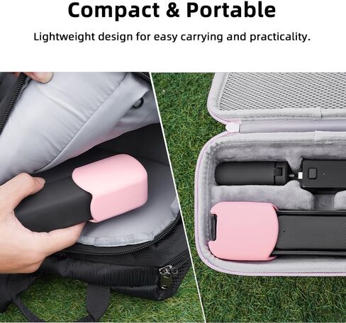 شاشة BTG غلاف واقي Gimbal لـ DJI Osmo Pocket 3 شاشة غطاء عدسة سيليكون (أسود) in Kuwait