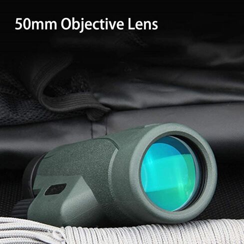 Portable Binoculars High Power 12x50, Monocular Compact with IPX7 Waterproof BAK4 Prism Lens Monocular for Adults Bird Watching in Saudi Arabia