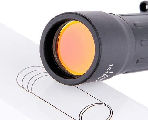 مناظير محمولة عالية الطاقة 10x25 ، مُثبّت أحاديًا مينيًا مع عدسة BAK4 Monocular Monocular for Bird Watchence Concerts Sports Games in Saudi Arabia
