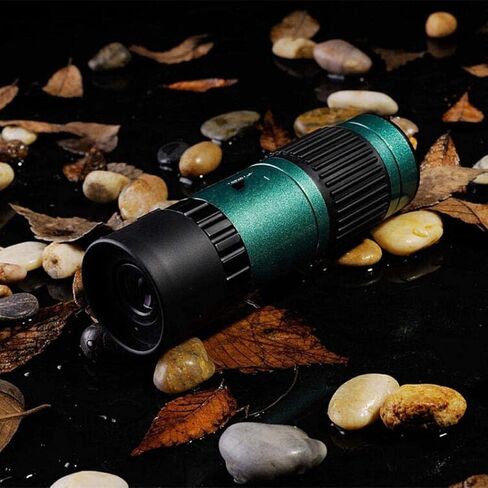 مناظير محمولة عالية الطاقة HD Telescope أحادي النطاق 15-75x25 لمشاهدة الطيور مراقبة المخيمات أحادية العين رؤية واضحة أبيض in Saudi Arabia
