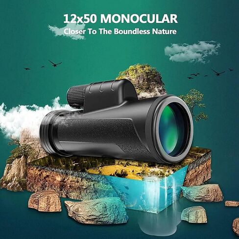 4K 10-300 × 40 مم ، أحاديات البالغين عالية القوة مع رؤية ليلية ، 12x50 تكبير التلسكوب المحمولة ، نطاقات اكتشاف ماء لمشاهدة الطيور in Saudi Arabia