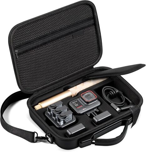 Ace Pro 2 Carrying Case for Insta360 Ace Pro 2, Portable PU Storage Travel Bag for Insta 360 Ace Pro 2 /Ace Pro/ACE Accessories Compatible with Selfie Stick/Charge Hub in Saudi Arabia