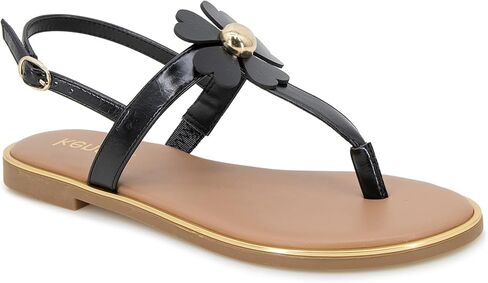 kensie Women's Maeve Flat Sandal in Kuwait