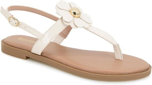 kensie Women's Maeve Flat Sandal in Kuwait