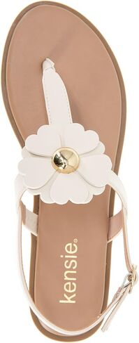 kensie Women's Maeve Flat Sandal in Kuwait