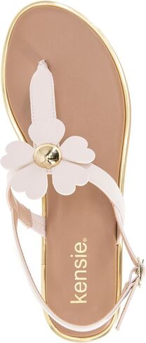 kensie Women's Maeve Flat Sandal in Kuwait
