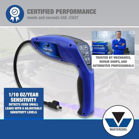 MASTERCOOL 56300 Blue/Black Complete Electronic/UV Leak Detection Kit in Saudi Arabia