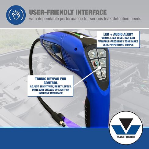 MASTERCOOL 56300 Blue/Black Complete Electronic/UV Leak Detection Kit in Saudi Arabia