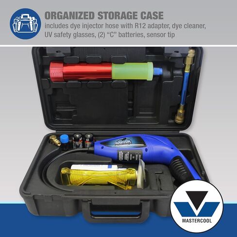MASTERCOOL 56300 Blue/Black Complete Electronic/UV Leak Detection Kit in Saudi Arabia