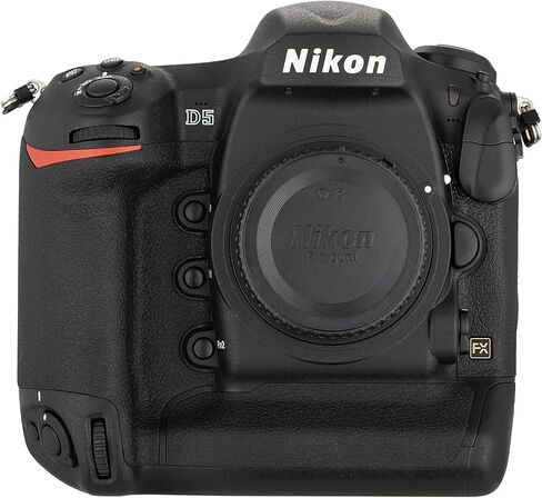 Nikon D5 DSLR Camera Body (1557) 20.8 MP FX-Format CMOS Sensor ، Expeed 5 Processor ، 12 FPS ، 4K UHD Video ، 153-POINT AUTOFUS ، فتحات بطاقة XQD المزدوجة + CASE + 64GB CARD + أكثر (تم تجديدها) in Saudi Arabia