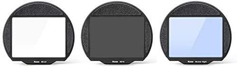 Kase Clip-in 3 Filter Kit ، Neutral Night ، UV ، ND16 4 Stop Fecticed for Fujifilm GFX 50R / GFX 50S / GFX 100 / GFX 100S FUJI Camera in Saudi Arabia