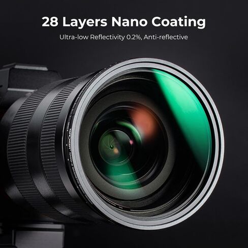 K&F Concept 62mm Nano-X ND2-32 1-5 Stop Magnetic Variable Neutral Density Lens Filter in Saudi Arabia