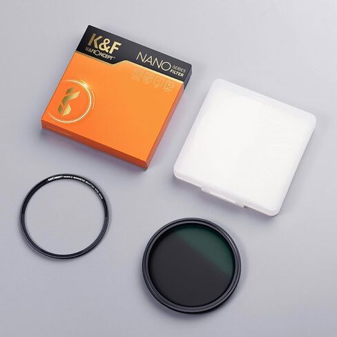 K&F Concept 62mm Nano-X ND2-32 1-5 Stop Magnetic Variable Neutral Density Lens Filter in Saudi Arabia