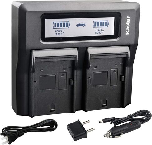 Kastar Fast Dual LCD Charger for Olympus BLH-1 BLH-01 PS-BLH1 BLH1 Battery and Olympus OM-D E-M1 Mark II Digital Camera in Saudi Arabia