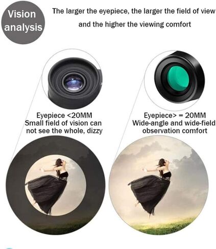Monoculars Telescope High Power 20 x 50mm Binocular with Pouch Included Bak-7 Prisms for Bird Watching Binoculars in Saudi Arabia