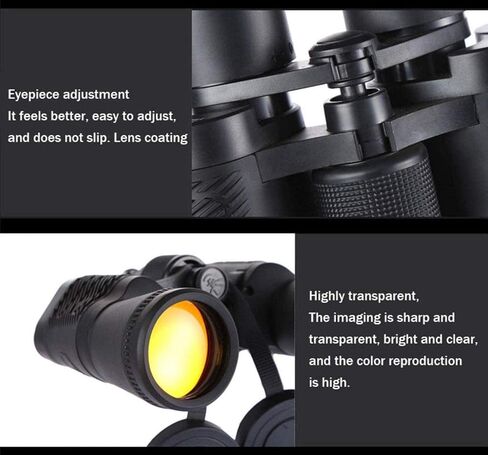 Monoculars Telescope High Power 20 x 50mm Binocular with Pouch Included Bak-7 Prisms for Bird Watching Binoculars in Saudi Arabia
