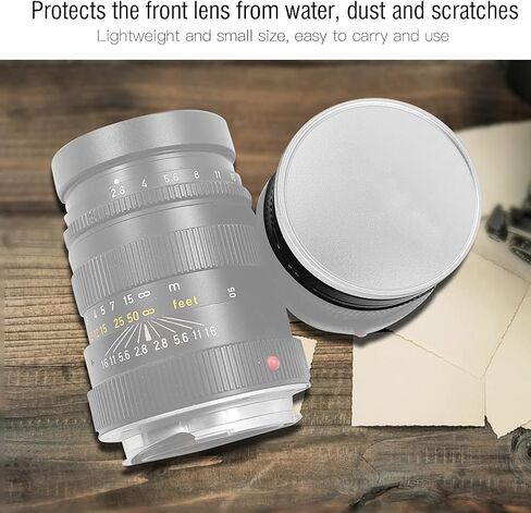 Cameras Professional 36mm Lens Metal Front Sturdy Photography Accessories for A36 L39 Lens (Black) in Saudi Arabia