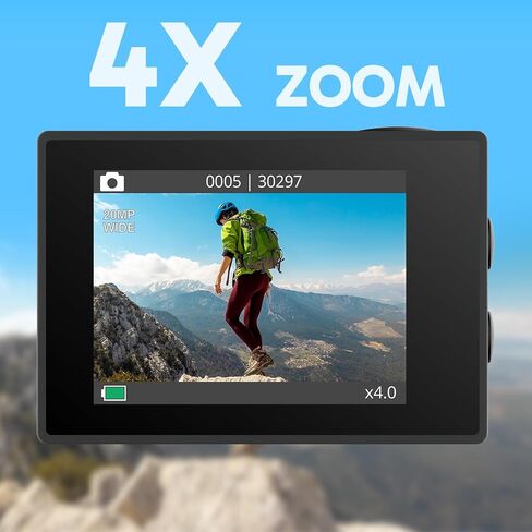 AKASO EK7000 Action Camera with MicroSDXC U3 Card and 3 in 1 SD Card Reader Accessories Kit Bundle in Saudi Arabia