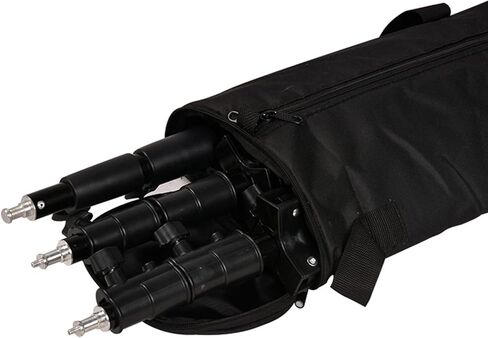 Tripod Carrying Bag with Large Capacity Independents Compartment Case for 3piece 2.80m Light Stand Equipment Storage in Saudi Arabia