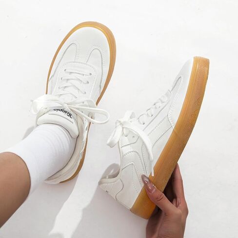 Tuopin Women's Fashion Trainers Women Shoes Fashion Sneakers Womens Sneakers Comfy Shoes for Women Slip on Women Shoes Standing All Day Casual Sneakers for Women in Kuwait