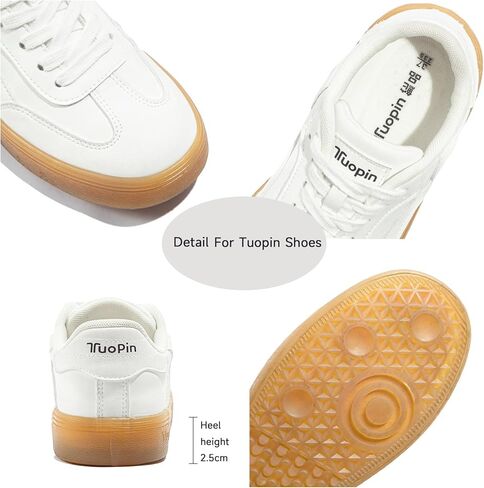 Tuopin Women's Fashion Trainers Women Shoes Fashion Sneakers Womens Sneakers Comfy Shoes for Women Slip on Women Shoes Standing All Day Casual Sneakers for Women in Kuwait
