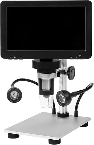 1080 بكسل المجهر الرقمي ، مع شاشة 7 '' 'LCD ، التكبير 1200x ، عارض حزام الماس لتقييم المجوهر in Kuwait