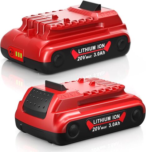 Abeden 2Pack استبدال لبطارية Lithium Ion 20V Craftsman V20 in Kuwait
