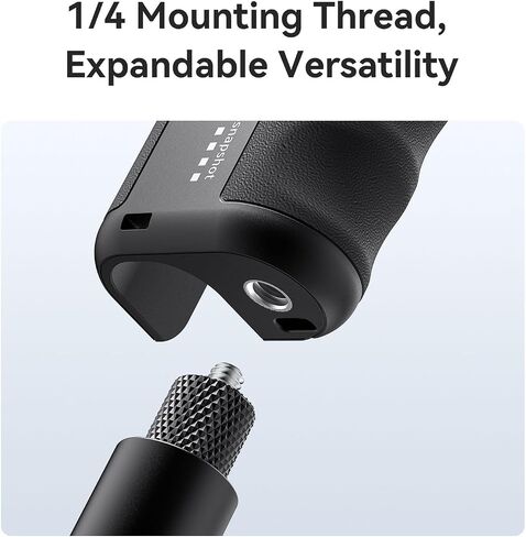 Gugxiom Street Photography Handle for Ace Pro 2, Pro, Ace Accessories, Aluminum Alloy Camera Cage, Lens Cap, Quick Relase Magnetic Mount in Saudi Arabia