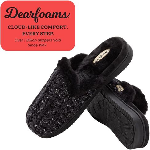 Dearfoams للذاكرة النسائية رغوة الحذاء هدايا لها من أجل باريس شببر in Saudi Arabia