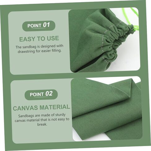 Flood Protection Long Sandbags Durable Reusable Water Barrier for Outdoor Use for Flood Control and Roadblocks Heavy Duty Canvas Design in Saudi Arabia