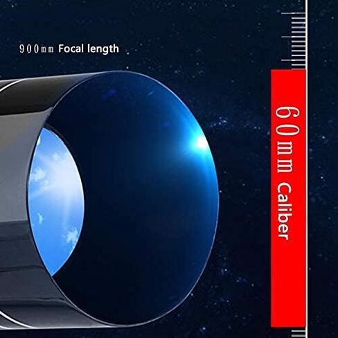 تلسكوب فلكي 900/60 مم تلسكوب الانكسار 675X HD عدسة أحادية العدسة مع ترايبود ونطاق الباحث لنجوم السماء المبتدئين in Saudi Arabia