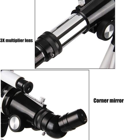 Telescopes 100mm Travel Refractor Telescope with Adjustable with Mobile Phone Holder Heaven and Earth Dual Purpose Telescope in Saudi Arabia