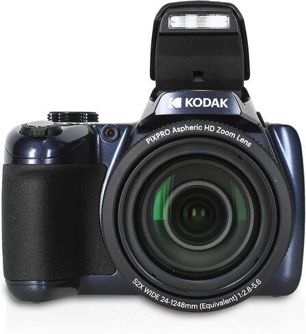 Kodak Pixpro AZ528 Digital Camera (Blue) Bundle Including: 32 GB Memory Card, Filter Kit, Card Reader, Hand Strap, Card Wallet, Hand Strap, Flexible Tripod in Saudi Arabia