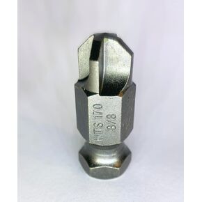 10/حزمة مفك البراغي إدراج أجزاء تناسب رقم 8 تورك براغي 1 "سداسي قصيرة سدقية 1/4" عزم الدوران العالي 4 الأسلحة الصليب الصليب الطاقة الصيانة طائرة الصيانة محرك أقراص صغيرة (10 أجهزة كمبيوتر من #8) in Kuwait