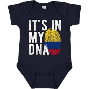 Colombia in My DNA Baby Infant Bodysuit in Kuwait