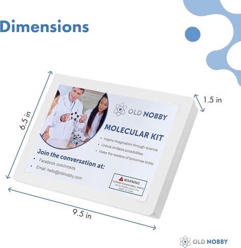[239 PCS] Organic Chemistry Model Kit | Molecular Model Kit for Students in Saudi Arabia