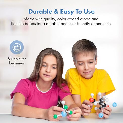 [239 PCS] Organic Chemistry Model Kit | Molecular Model Kit for Students in Saudi Arabia