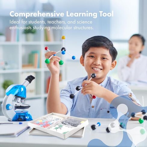 [239 PCS] Organic Chemistry Model Kit | Molecular Model Kit for Students in Saudi Arabia