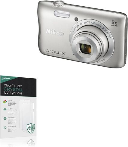 Poxwave Screen Protector متوافق مع Nikon Coolpix S3700-ClearTouch Crystal anti-eyecare (2 pack) ، مرشحات من الضوء الأزرق الضار تقليل التعب in Kuwait