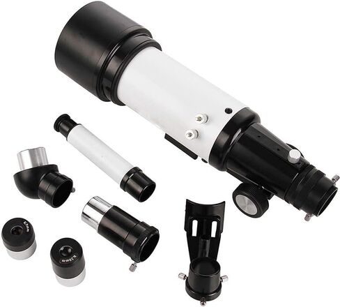 2021 تحديث التلسكوبات 100 مم Travel Refractor Telescope مع قابلة للتعديل مع حامل الهاتف المحمول السماء والأرض تلسكوب غرض مزدوج in Saudi Arabia