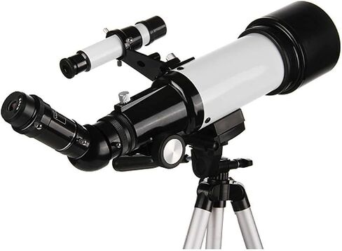 2021 تحديث التلسكوبات 100 مم Travel Refractor Telescope مع قابلة للتعديل مع حامل الهاتف المحمول السماء والأرض تلسكوب غرض مزدوج in Saudi Arabia