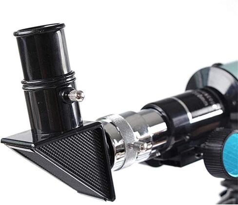 Space Astronomic for Beginners Adults 50mm Astronomical Refractor Telescopes Children Spotting Scope with Eyepieces Trip (Color : White) in Saudi Arabia